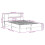 VidaXL (white, 150 x 200cm) vidaXL Bookcase Bed without Mattress Wax Solid Wood Pine 4