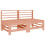 VidaXL vidaXL Garden Middle Sofas Outdoor Sectional Sofa 2 pcs Solid Wood Douglas 1