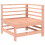 VidaXL vidaXL Garden Corner Sofa Outdoor Sectional Sofa Couch Solid Wood Douglas 2