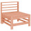 VidaXL vidaXL Garden Middle Sofas Outdoor Sectional Sofa 2 pcs Solid Wood Douglas 3