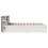 VidaXL (white, 135 x 190 cm) vidaXL Bed Frame without Mattress Bed Base Bedstead Solid Wood Pine 6
