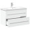 VidaXL vidaXL Bathroom Sink Cabinet with Built-in Basin Storage Vanity Unit White 5