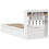 VidaXL (white, 90 x 190 cm) vidaXL Bed Frame without Mattress Solid Wood Pine 7
