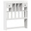 VidaXL (white, 90 x 190 cm) vidaXL Bed Frame without Mattress Solid Wood Pine 8