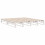VidaXL (white, 180 x 200 cm) vidaXL Bookcase Bed without Mattress Bed Solid Wood Pine 8