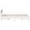 VidaXL (white, 120 x 190 cm) vidaXL Bed Frame without Mattress Bed Solid Wood Pine 7