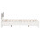 VidaXL (white, 150 x 200 cm) vidaXL Bed Frame without Mattress Bed Solid Wood Pine 7