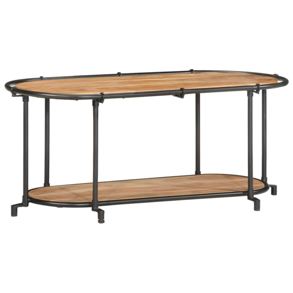 Vidaxl Tv Cabinet Tv Stand Tv Unit Entertainment Centre Solid Wood Acacia