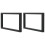 VidaXL vidaXL Basin Shelf Wall Mounted Bathroom Countertop Steel and Solid Wood Beech 7
