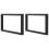 VidaXL vidaXL Basin Shelf Wall Mounted Bathroom Countertop Steel and Solid Wood Beech 7