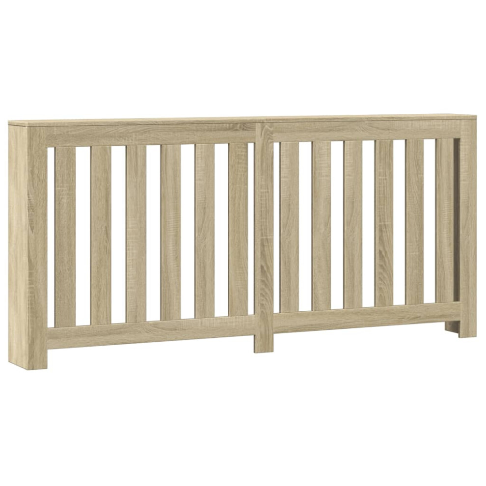 vidaXL Radiator Cover Heater Cover Radiator Shelf Sonoma Oak Engineered Wood-image-OPC-PFJZHNR-NEW