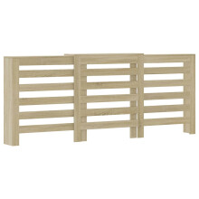 vidaXL Radiator Cover Heater Cover Radiator Shelf Sonoma Oak Engineered Wood