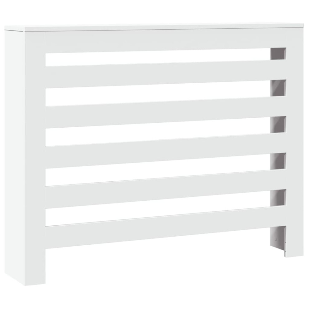 vidaXL Radiator Cover Heater Cover Slats Radiator Shelf White Engineered Wood-image-OPC-PFJZHR6-NEW