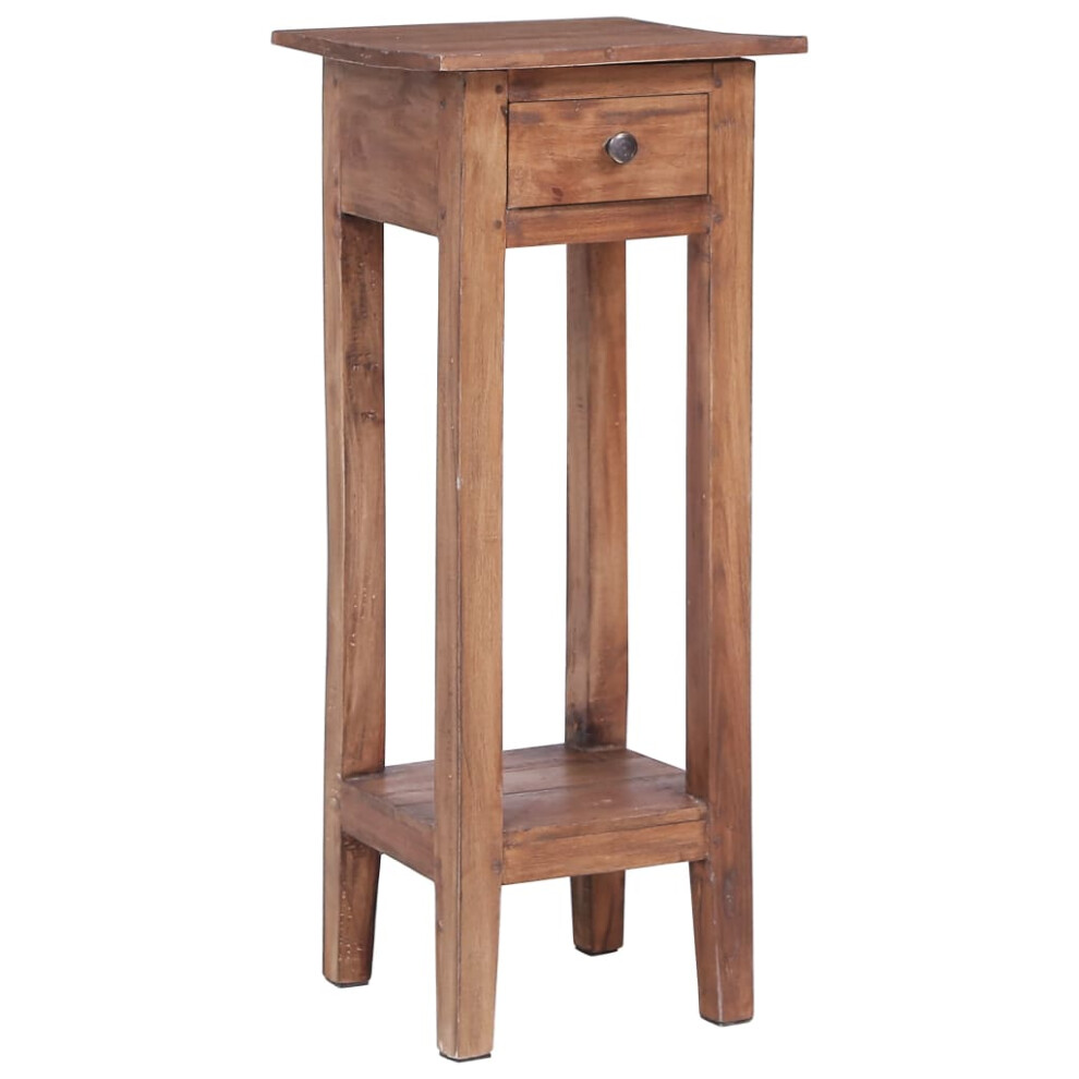 Vidaxl Plant Stand Plant Pot Flower Stand Home Side Table Solid Mahogany Wood
