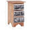 VidaXL vidaXL Bedside Cabinet Nightstand Bed Table Side Table Solid Mahogany Wood 4