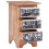 VidaXL vidaXL Bedside Cabinet Nightstand Bed Table Side Table Solid Mahogany Wood 2
