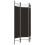 VidaXL vidaXL 3-Panel Room Divider Brown 120x180 cm Wall Partition Screen Separator 3