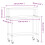 VidaXL vidaXL Kitchen Work Table with Overshelf Prep Catering Table Stainless Steel 8