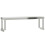 VidaXL vidaXL Kitchen Work Table with Overshelf Prep Catering Table Stainless Steel 5