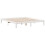 VidaXL vidaXL Bookcase Bed without Mattress Bed Base White 180x200cm Solid Wood Pine 8