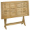 VidaXL vidaXL Folding Garden Table Outdoor Table Patio Dining Table Solid Wood Acacia 7