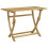 VidaXL vidaXL Folding Garden Table Outdoor Table Patio Dining Table Solid Wood Acacia 2