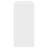 VidaXL vidaXL Bar Table Kitchen Counter Table Bistro Table White Engineered Wood 5