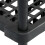 VidaXL vidaXL Storage Shelf 5-Tier Shelving Unit Storage Rack Organiser Black PP 6