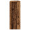 VidaXL vidaXL Bar Table with Racks Pub Table Bistro Table Old Wood Engineered Wood 5