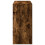 VidaXL vidaXL Bar Table Kitchen Counter Table Bistro Table Smoked Oak Engineered Wood 5
