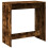 VidaXL vidaXL Bar Table Kitchen Counter Table Bistro Table Smoked Oak Engineered Wood 1