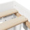 VidaXL vidaXL Bed Frame without Mattress Bed Base White 200x200 cm Solid Wood Pine 7