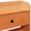 VidaXL vidaXL Headboard with Storage Bed Headboard Wax Brown 160 cm Solid Wood Pine 8