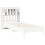 VidaXL vidaXL Headboard with Storage Bedroom Bed Header White 90 cm Solid Wood Pine 7