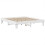 VidaXL vidaXL Bed Frame without Mattress Bed Base White 200x200 cm Solid Wood Pine 6
