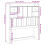 VidaXL vidaXL Headboard with Storage Bed Headboard Bed Header 75 cm Solid Wood Pine 4
