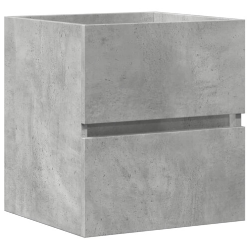 VidaXL vidaXL Sink Cabinet Vanity Unit Storage Cupboard Concrete Grey Engineered Wood