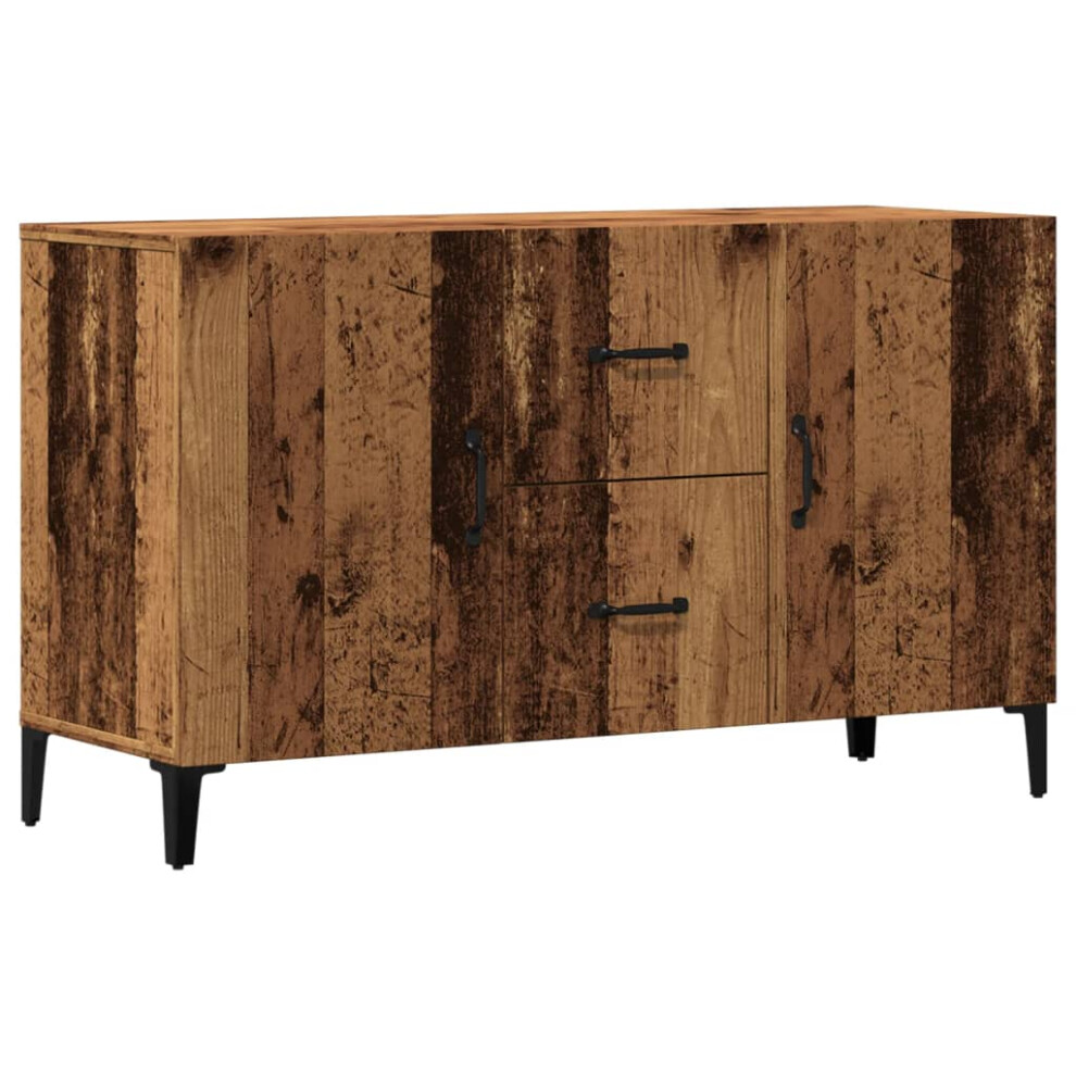 Vidaxl Sideboard Cupboard Side Cabinet Highboard Old Wood Engineered Wood