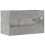 VidaXL vidaXL Bathroom Sink Cabinet Storage Cupboard Concrete Grey Engineered Wood 6
