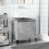 VidaXL vidaXL Sink Cabinet Vanity Unit Storage Cupboard Concrete Grey Engineered Wood 3