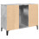 VidaXL vidaXL Sink Cabinet Vanity Unit Storage Cupboard Concrete Grey Engineered Wood 7