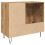 VidaXL vidaXL Sink Cabinet Vanity Unit Storage Cupboard Artisan Oak Engineered Wood 7