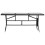 VidaXL vidaXL Garden Table Outdoor Dining Table Patio Coffee Table Black Poly Rattan 2