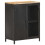 VidaXL vidaXL Solid Rough Mango Wood Sideboard 60cm Wooden Storage Cupboard Cabinet 1