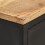 VidaXL vidaXL Solid Rough Mango Wood Sideboard 60cm Wooden Storage Cupboard Cabinet 6