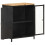 VidaXL vidaXL Solid Rough Mango Wood Sideboard 60cm Wooden Storage Cupboard Cabinet 2
