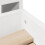 VidaXL vidaXL Bed Frame without Mattress Bed Base White 90x200 cm Solid Wood Pine 9
