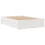 VidaXL vidaXL Bookcase Bed without Mattress Bed White 140x200 cm Solid Wood Pine 6