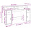 VidaXL vidaXL Desk with LED Lights Writing Working Table Grey Sonoma Engineered Wood 4