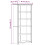 VidaXL vidaXL Bookcase Bookshelf Sideboard Cabinet BODO Grey Solid Wood Pine 5-Tier 4